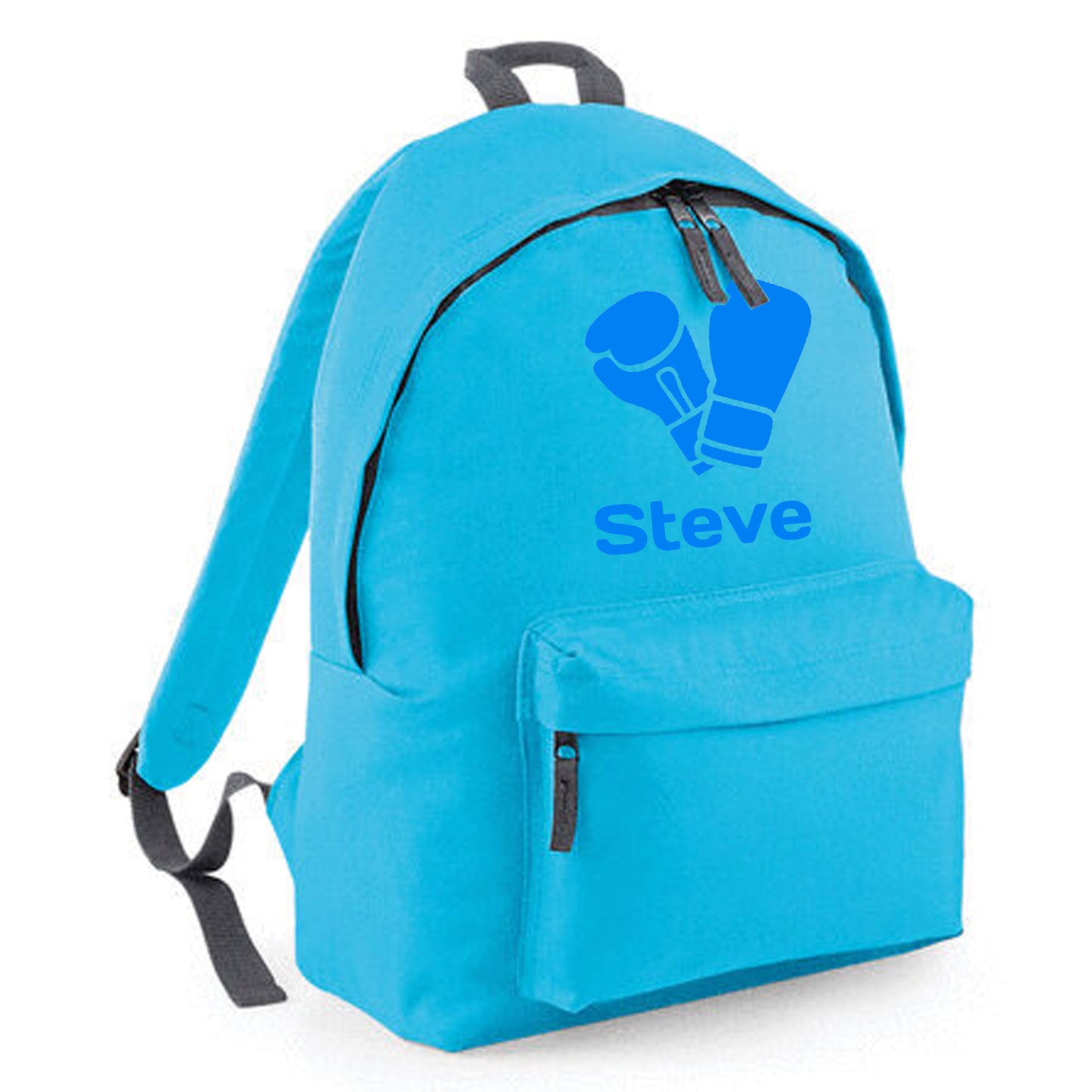 Personalised Boxing Gloves Backpack, Kids Rucksack with Name