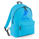 Personalised Footballer Backpack | Kids School Bag with Name