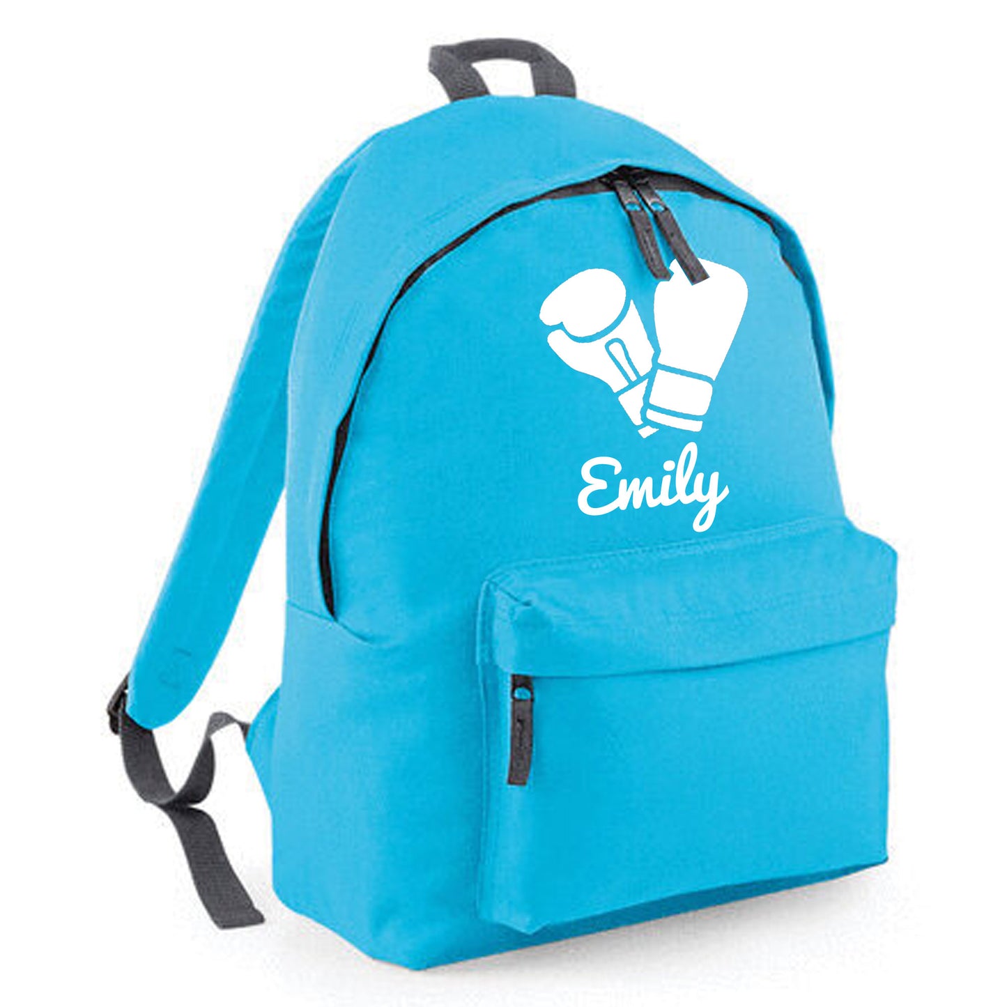 Personalised Boxing Gloves Backpack, Kids Rucksack with Name