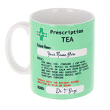 Personalised Prescription Tea Ceramic Mug – Funny Gift for Tea Lovers