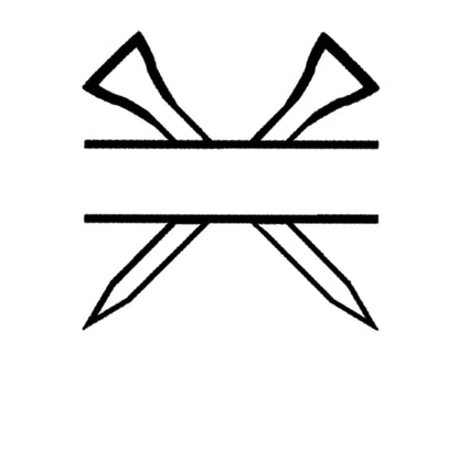 Personalised GOLF Towel - Embroidered Trifold Towel with Carabiner Clip