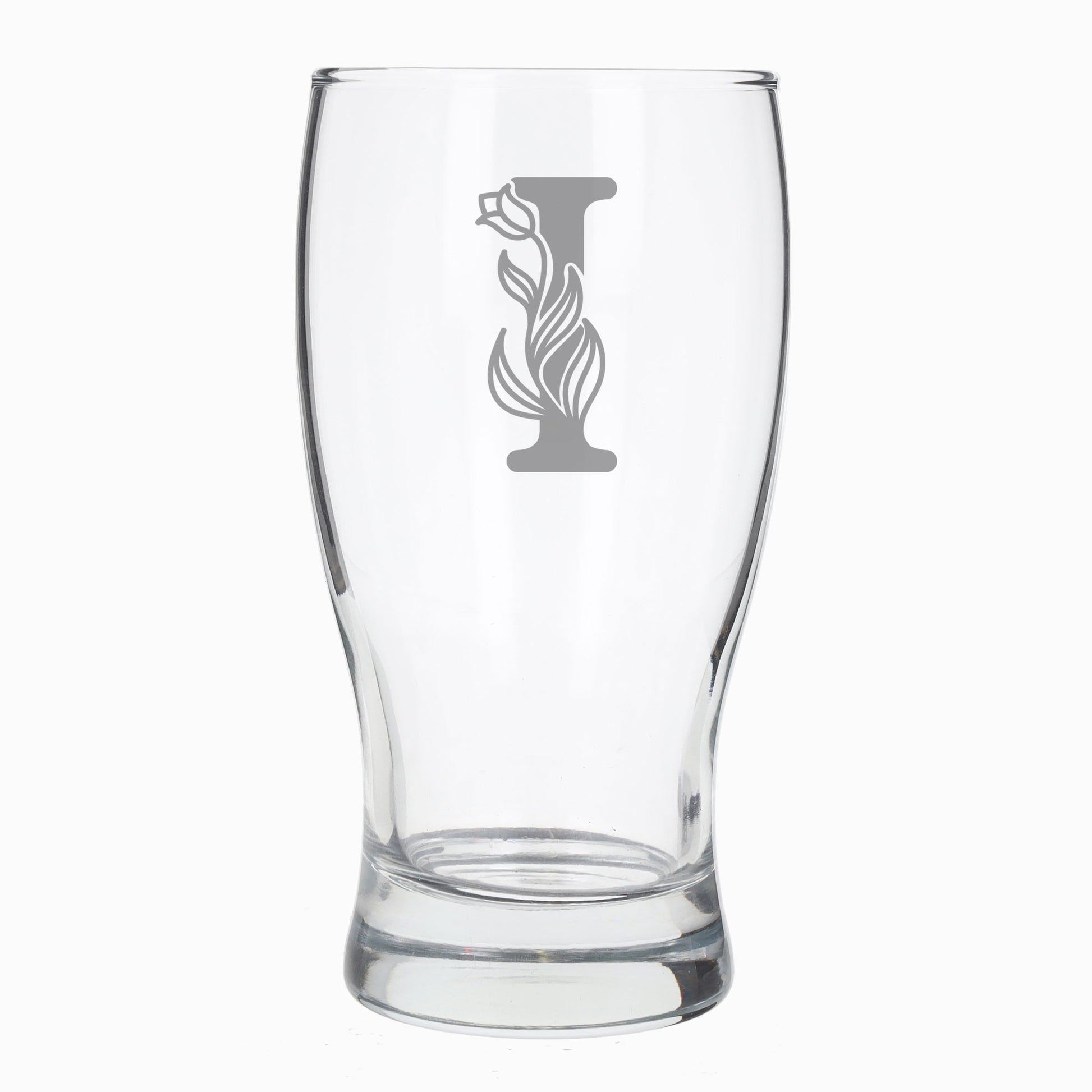 Monogram Engraved Pint Beer Glass and/or Coaster Set - Always Looking Good -   