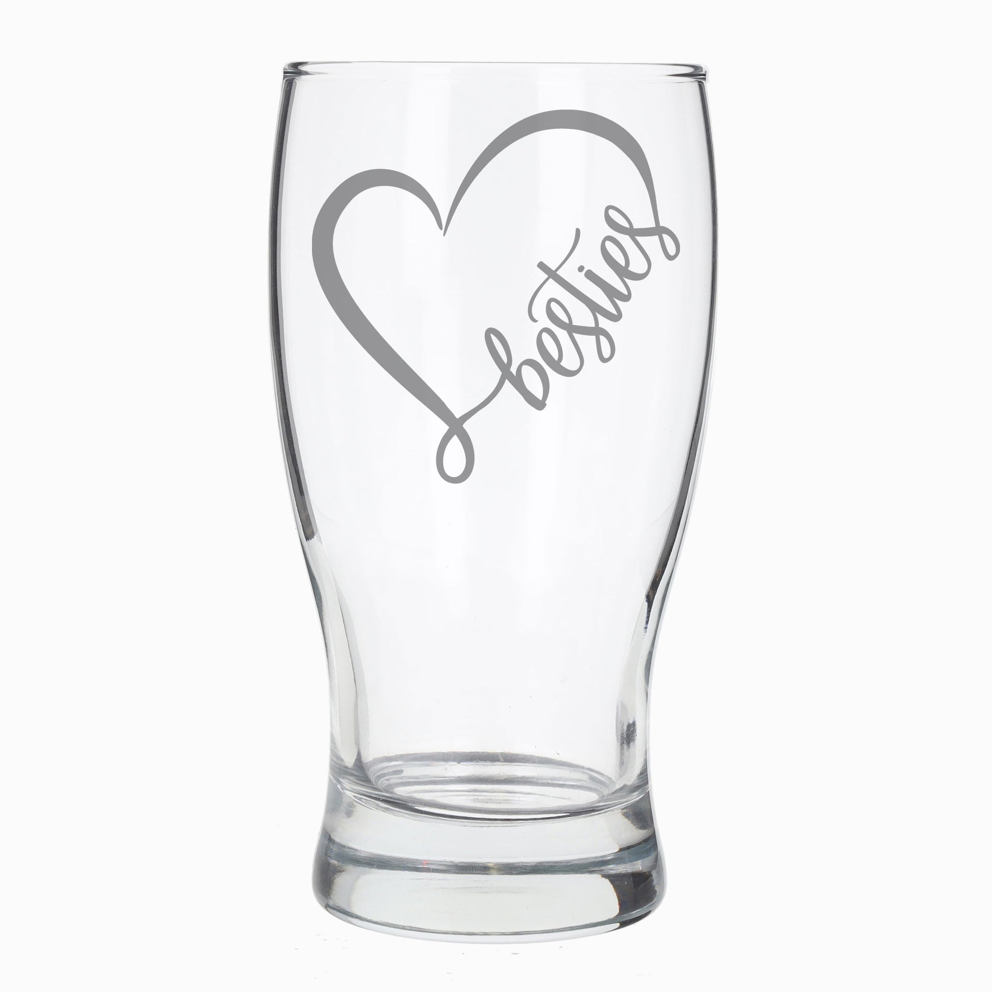 Besties Engraved Beer Pint Glass and/or Coaster Set  - Always Looking Good -   