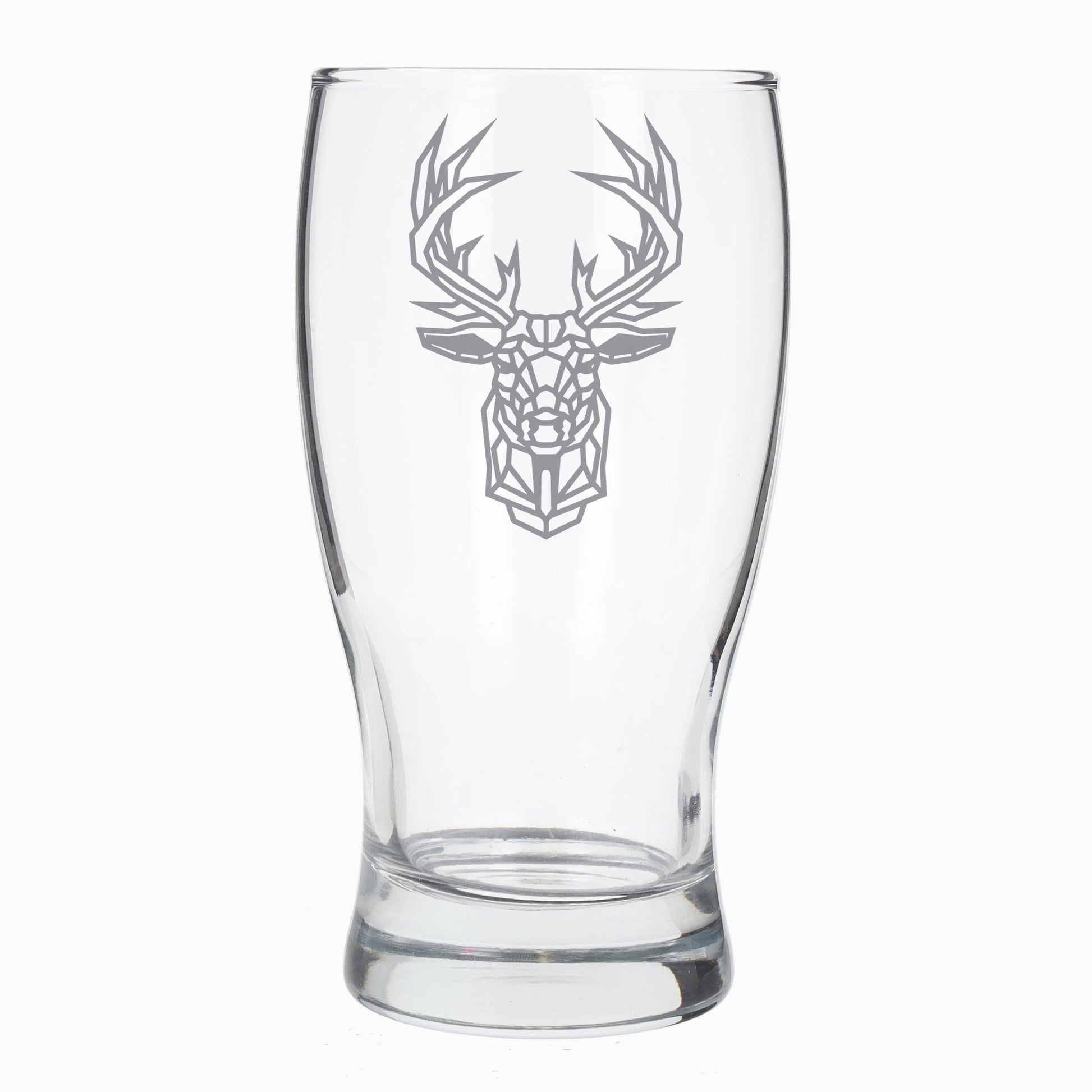 Stag Engraved Beer Pint Glass  - Always Looking Good -   