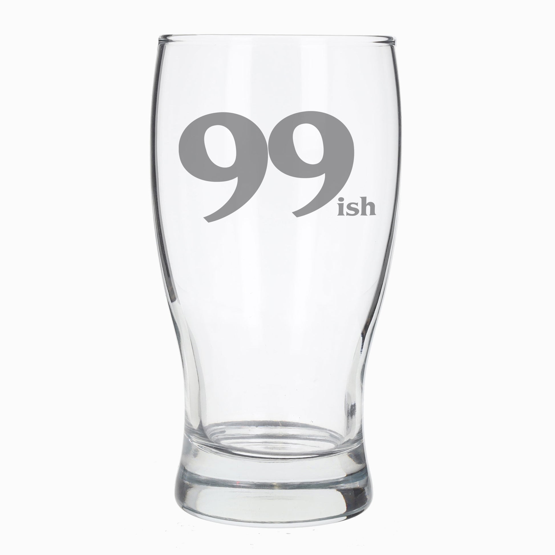99ish Pint Glass and/or Coaster Set  - Always Looking Good - Pint Glass On Its Own  