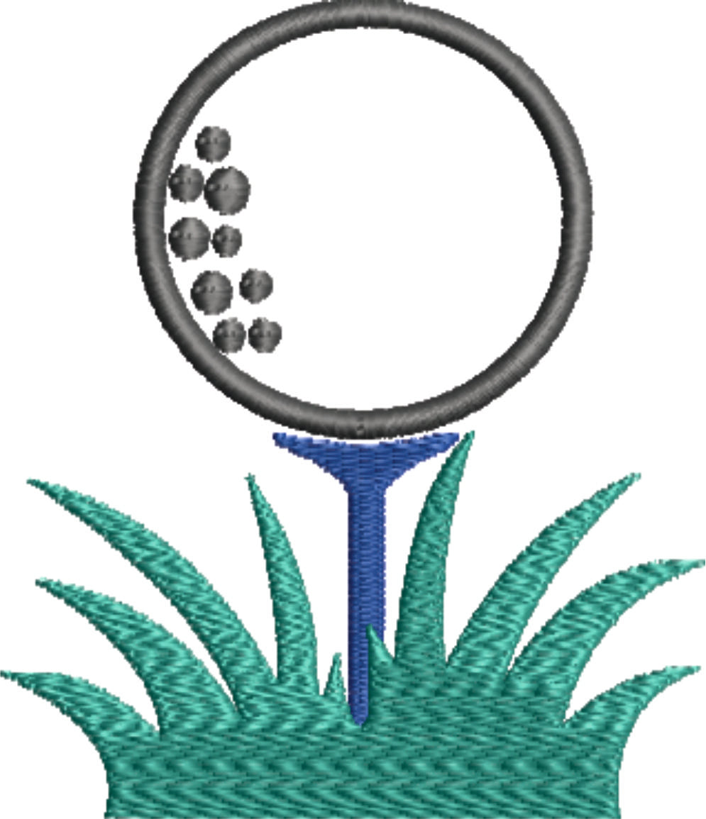 Personalised GOLF Towel - Embroidered Trifold Towel with Carabiner Clip