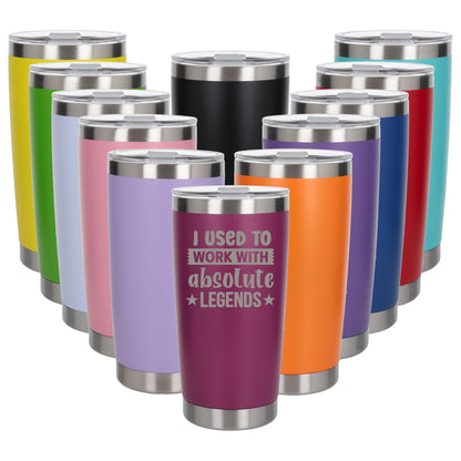 I Used to Work with Absolute Legends Engraved Stainless Steel Thermal Cup 500ml