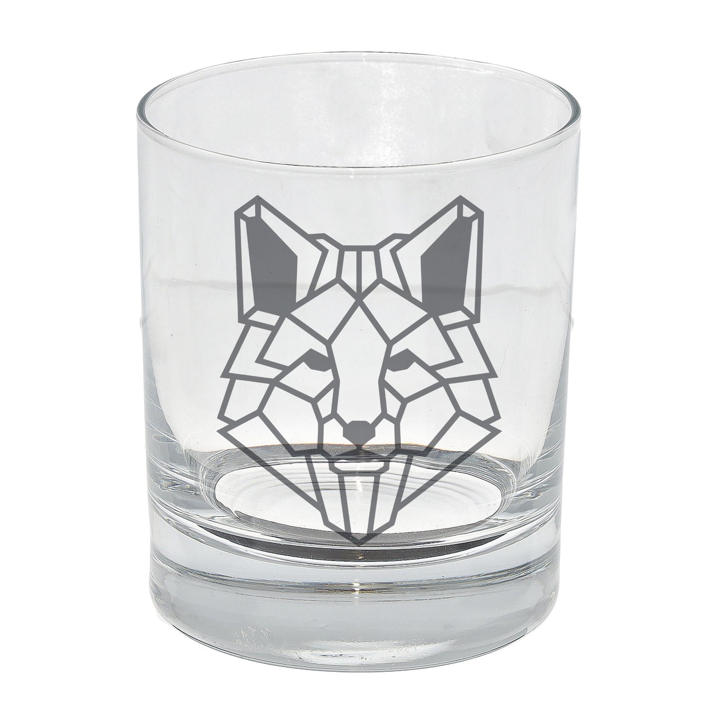 Fox Engraved Whisky Glass  - Always Looking Good -   