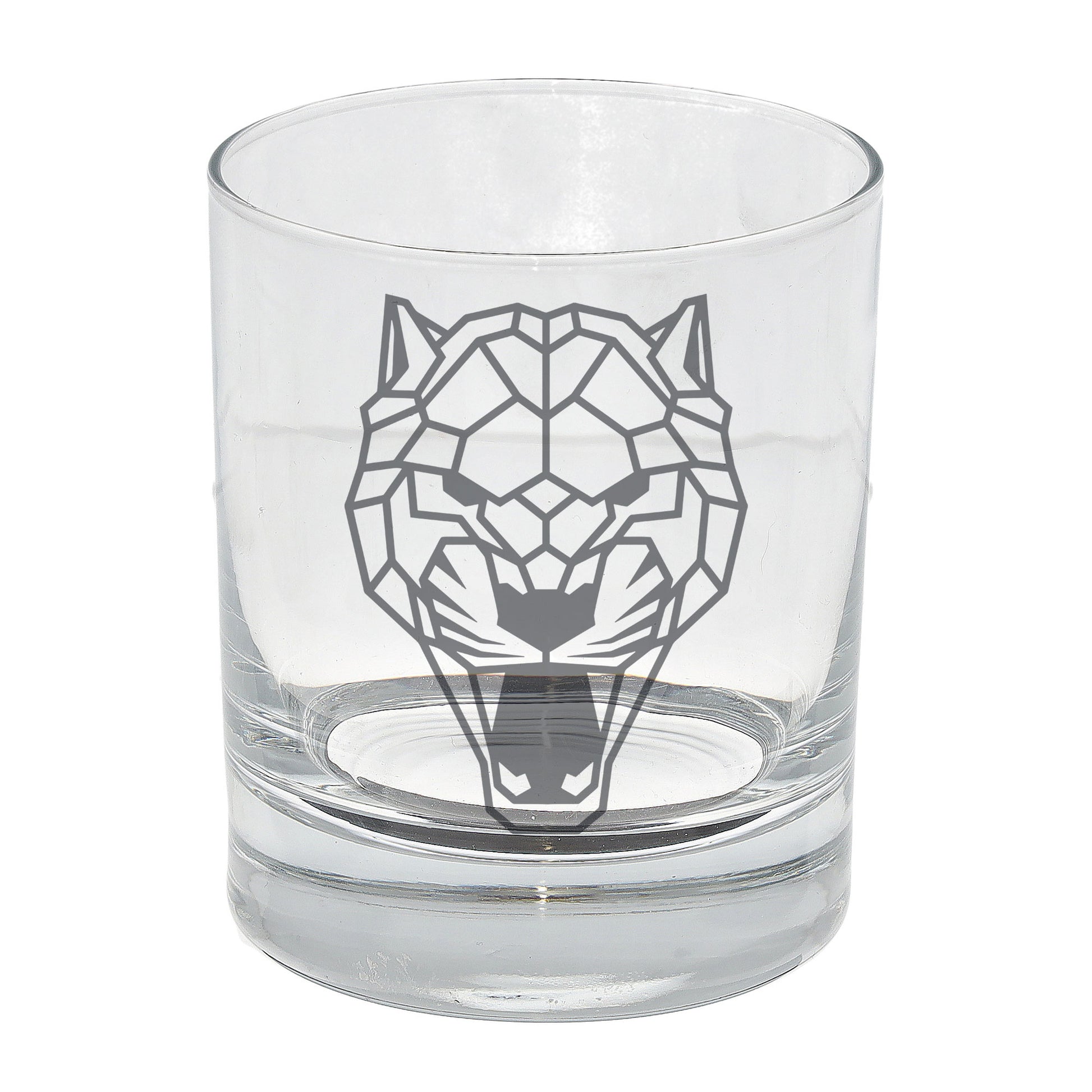 Panther Engraved Whisky Glass  - Always Looking Good -   