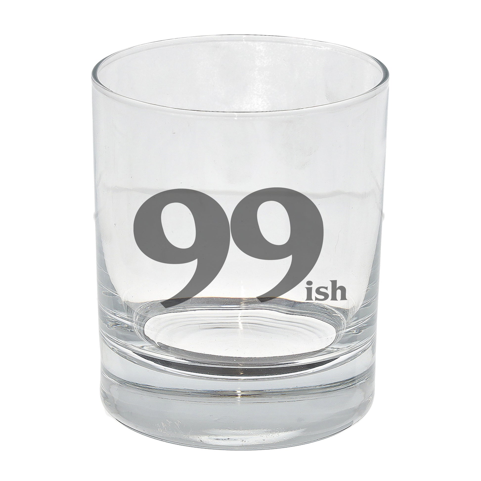 99ish Whisky Glass and/or Coaster Set  - Always Looking Good - Whisky Glass On Its Own  