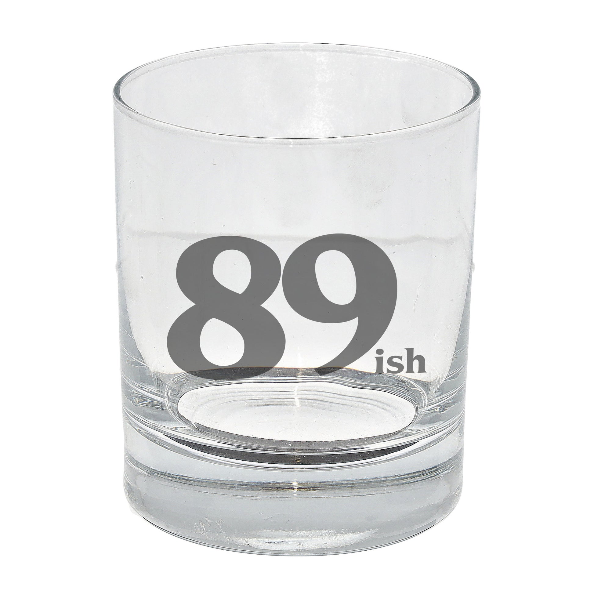 89ish Whisky Glass and/or Coaster Set  - Always Looking Good - Whisky Glass On Its Own  