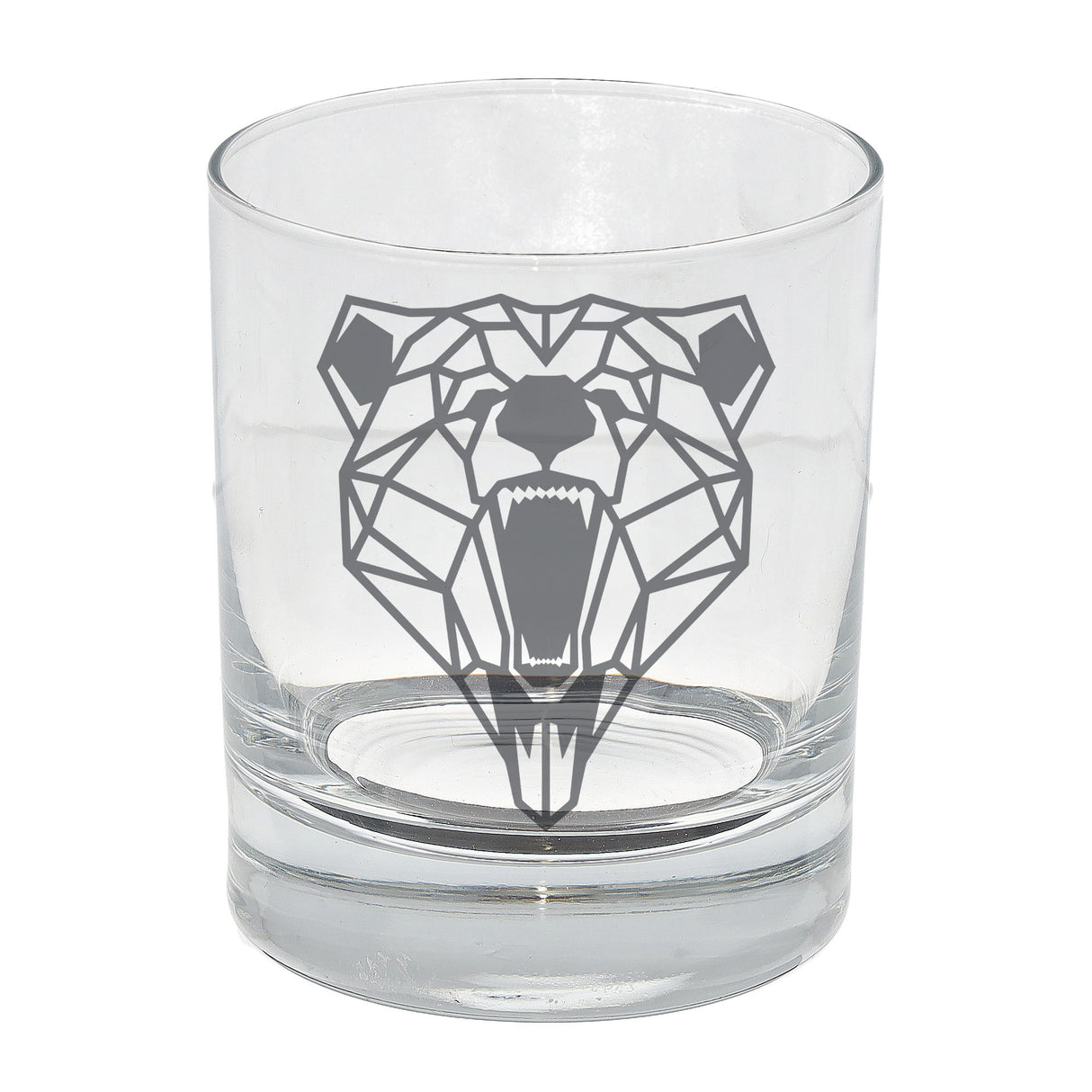 Grizzly Bear Engraved Whisky Glass Gift For Bear Lovers- Always Looking Good -   
