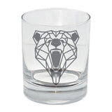 Grizzly Bear Engraved Whisky Glass Gift For Bear Lovers- Always Looking Good -   
