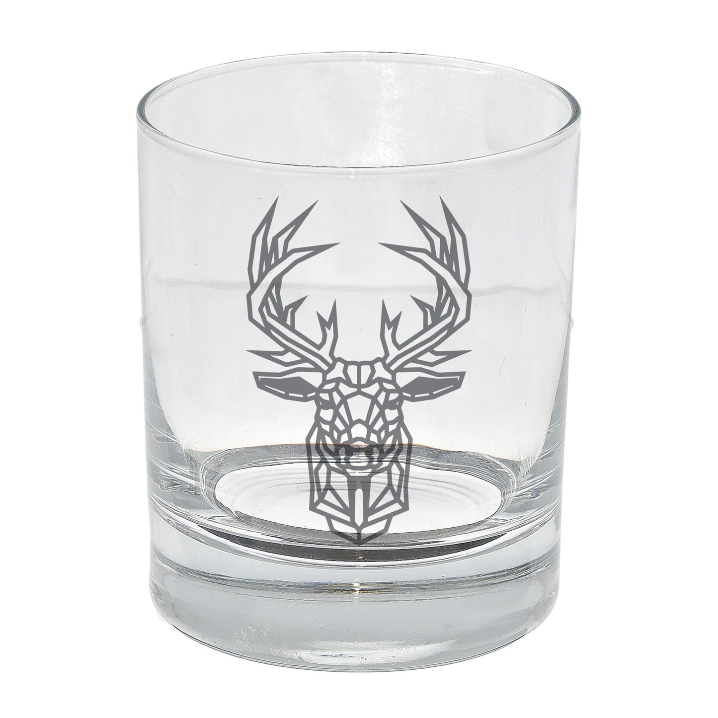 Stag Engraved Whisky Glass  - Always Looking Good -   