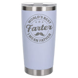 Best Farter I Mean Father Engraved Travel Mug for Dad