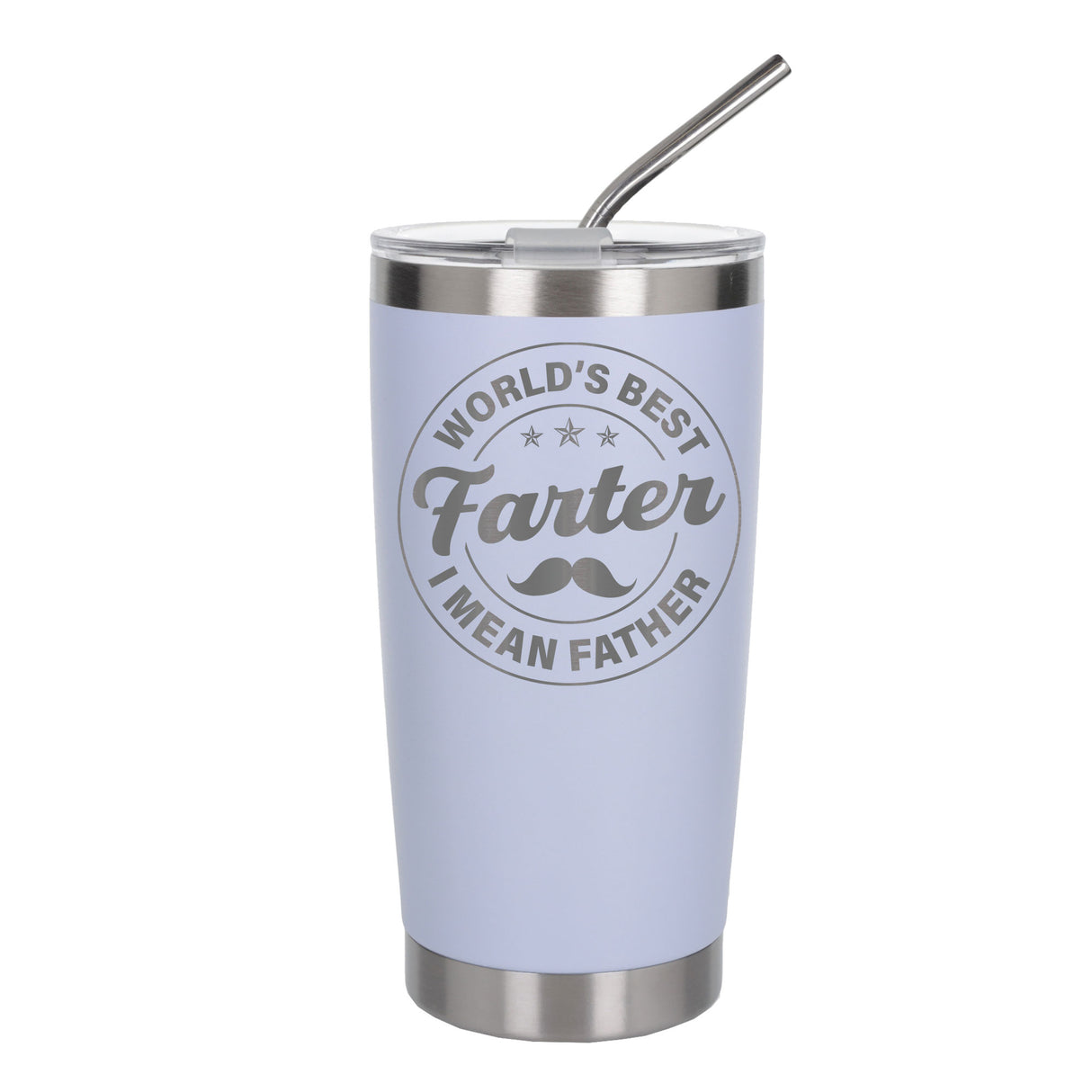 Best Farter I Mean Father Engraved Travel Mug for Dad