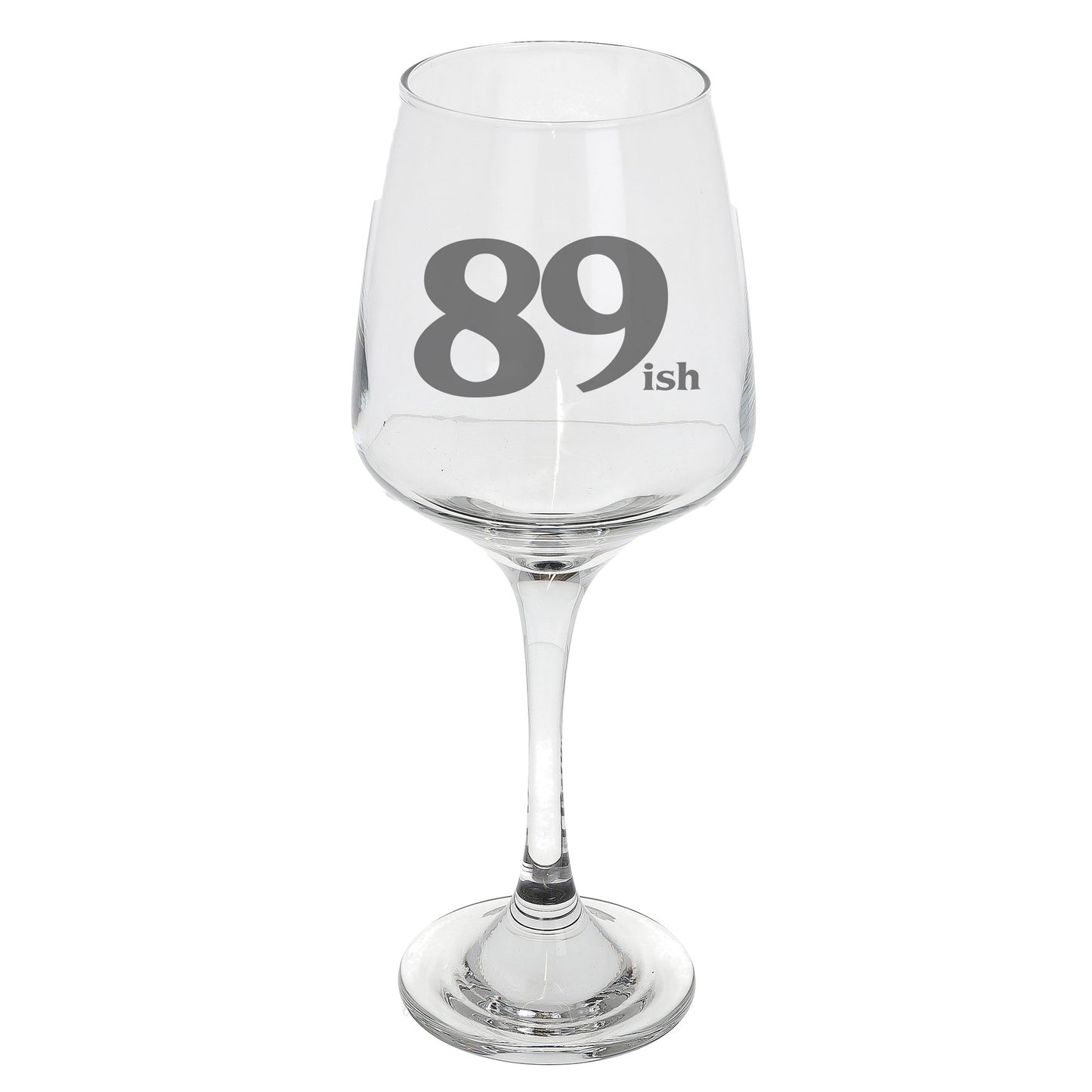 89ish Wine Glass and/or Coaster Set  - Always Looking Good - Wine Glass On Its Own  
