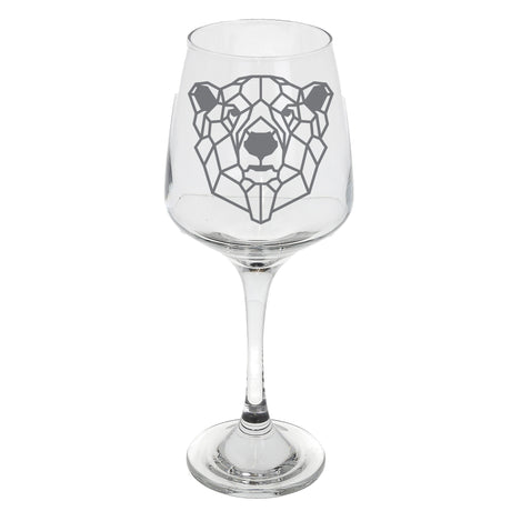Gifts For Polar Bear Lovers - Laser Engraved Wine Glass  - Always Looking Good -   