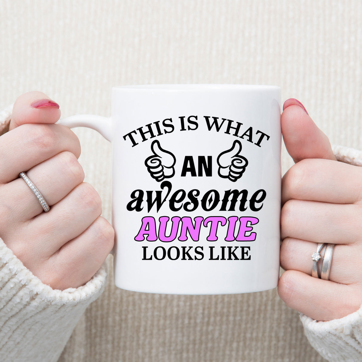 This Is What An Awesome [Your Text] Looks Like Personalised Ceramic Mug