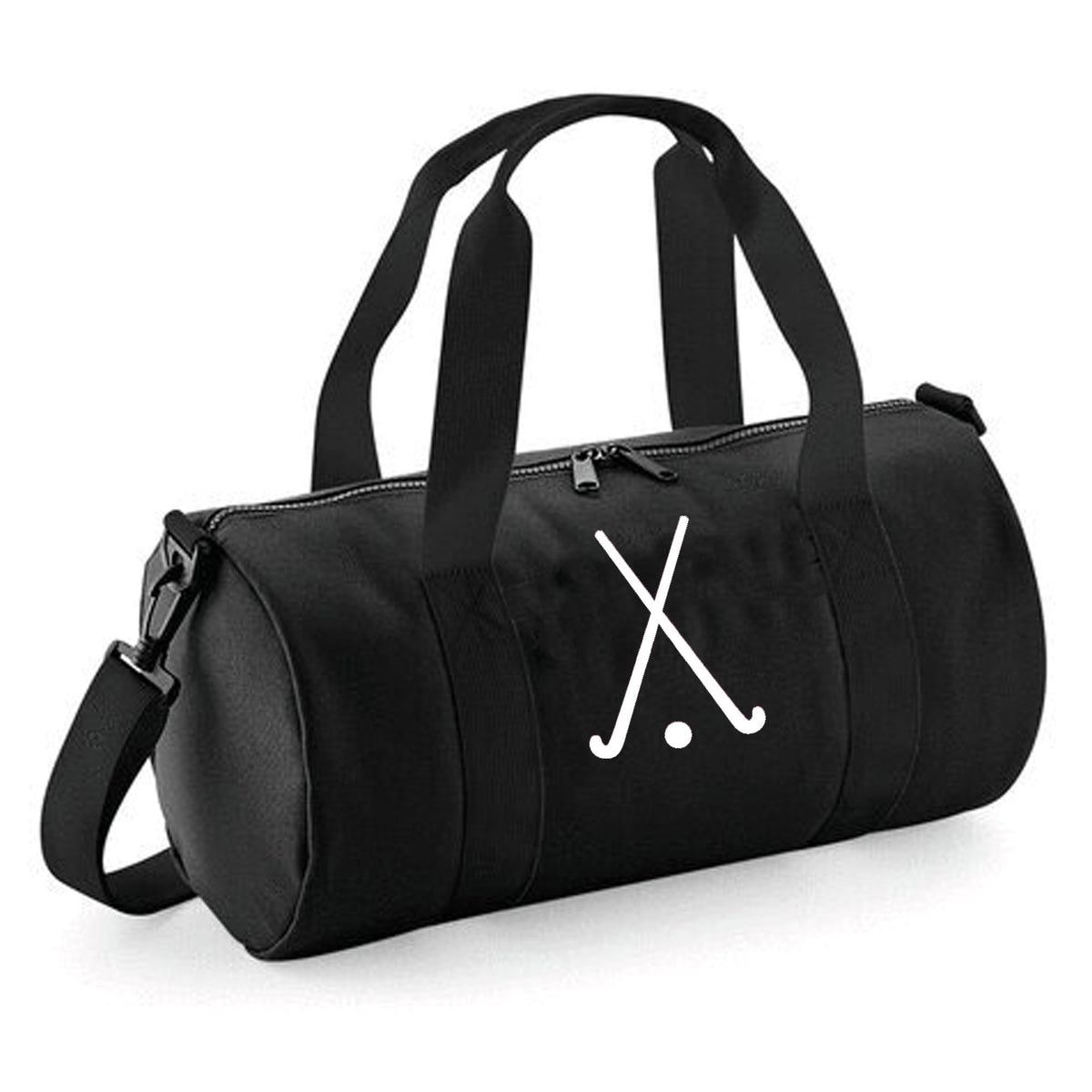 Personalised Hockey Sticks Barrel Bag | Kids Sports Holdall with Name