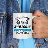 This Is What An Awesome [Your Text] Looks Like Personalised Ceramic Mug