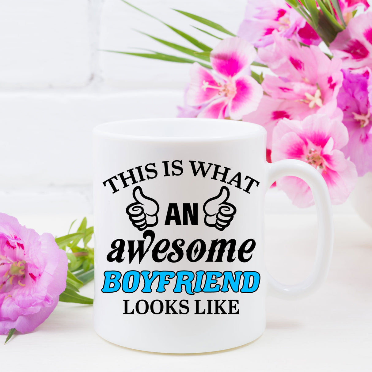 This Is What An Awesome [Your Text] Looks Like Personalised Ceramic Mug