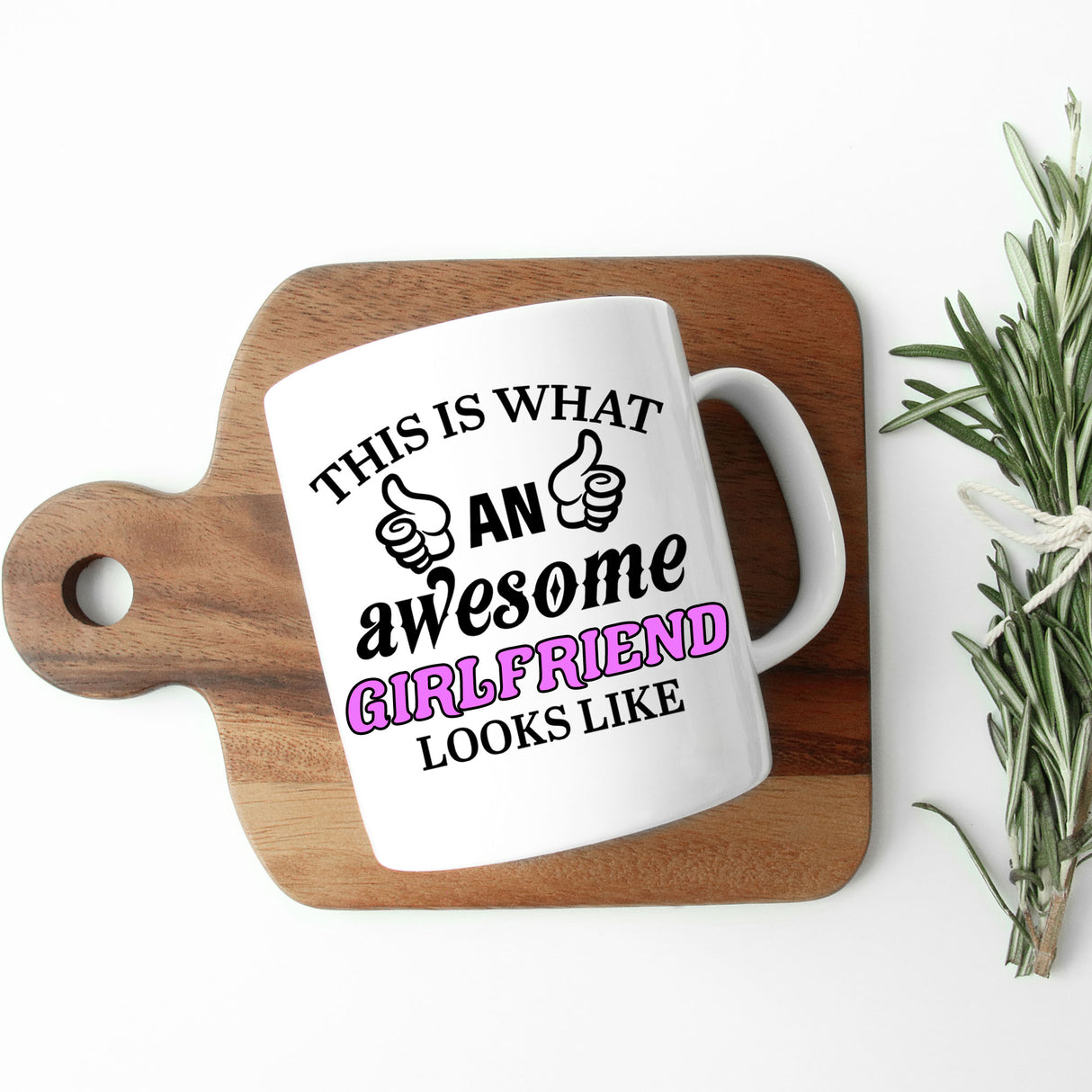 This Is What An Awesome [Your Text] Looks Like Personalised Ceramic Mug
