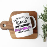 This Is What An Awesome [Your Text] Looks Like Personalised Ceramic Mug