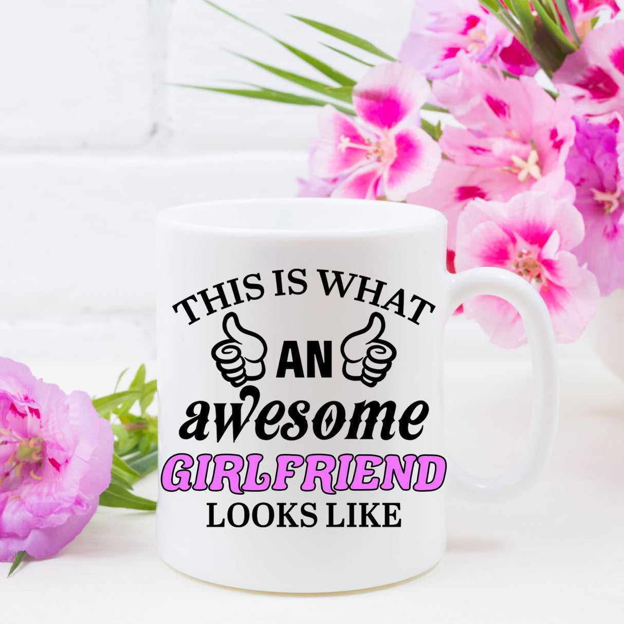 This Is What An Awesome [Your Text] Looks Like Personalised Ceramic Mug