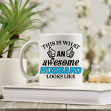 This Is What An Awesome [Your Text] Looks Like Personalised Ceramic Mug