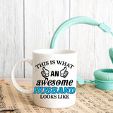 This Is What An Awesome [Your Text] Looks Like Personalised Ceramic Mug
