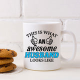 This Is What An Awesome [Your Text] Looks Like Personalised Ceramic Mug