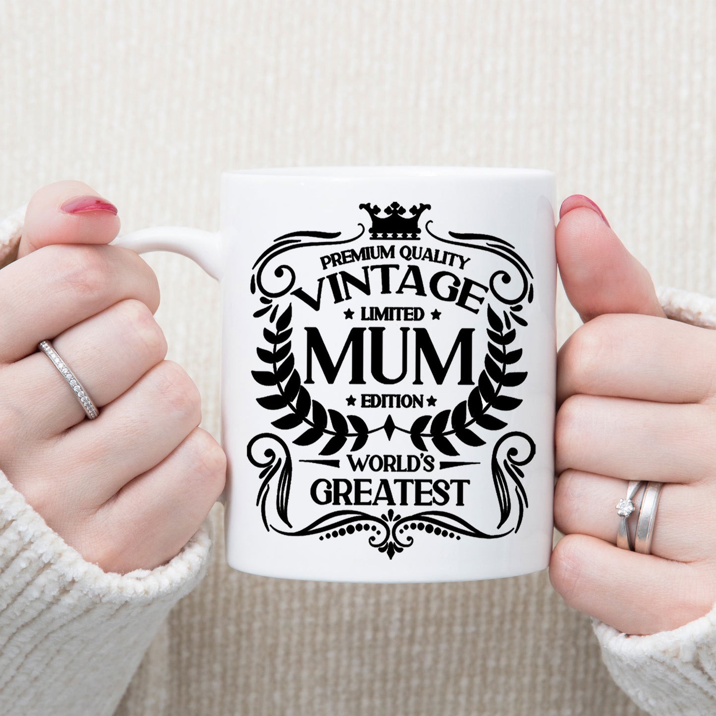 Vintage Worlds Greatest Mum Mug and/or Coaster  - Always Looking Good - Mug On Its Own  