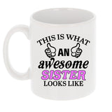 This Is What An Awesome [Your Text] Looks Like Personalised Ceramic Mug