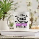 This Is What An Awesome [Your Text] Looks Like Personalised Ceramic Mug