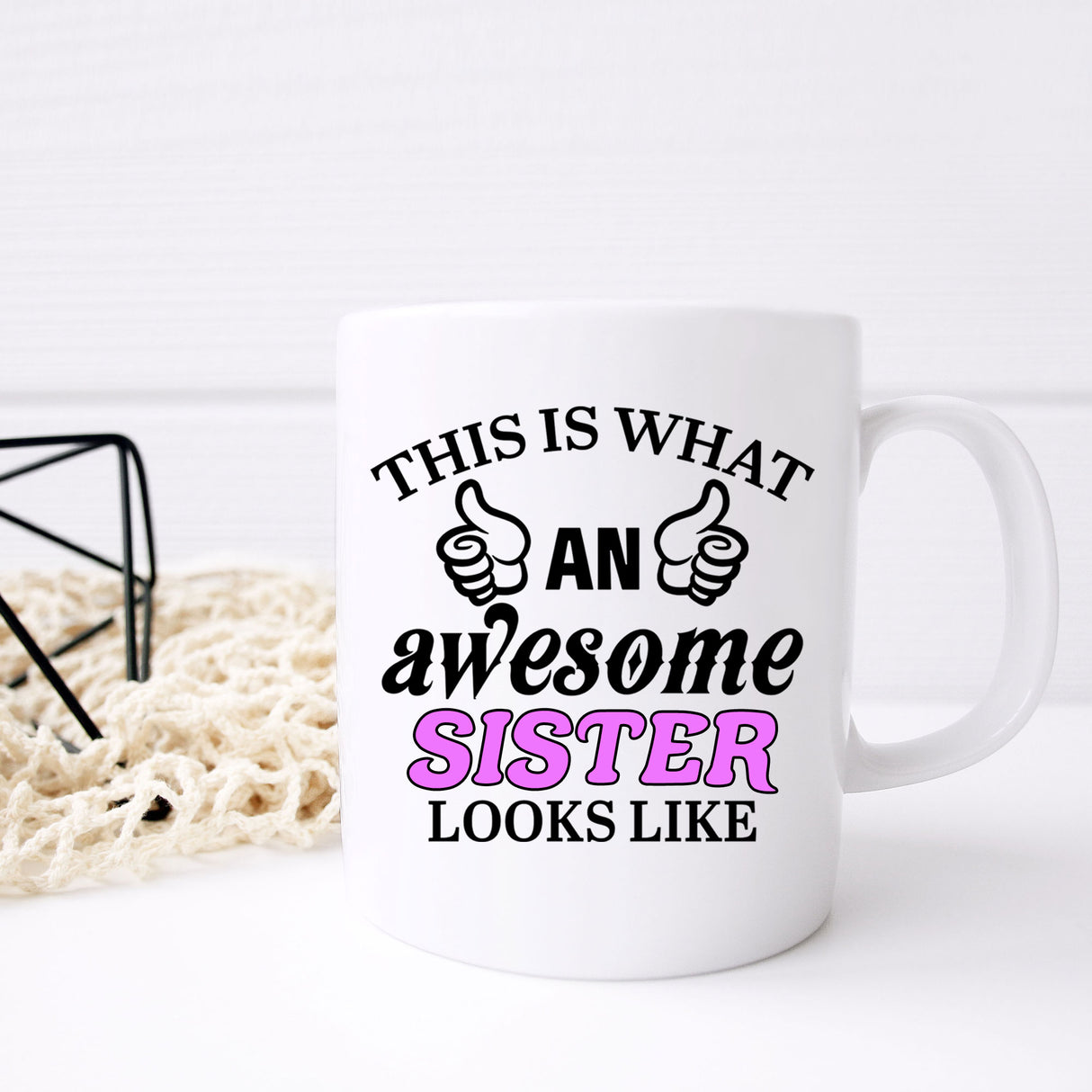 This Is What An Awesome [Your Text] Looks Like Personalised Ceramic Mug