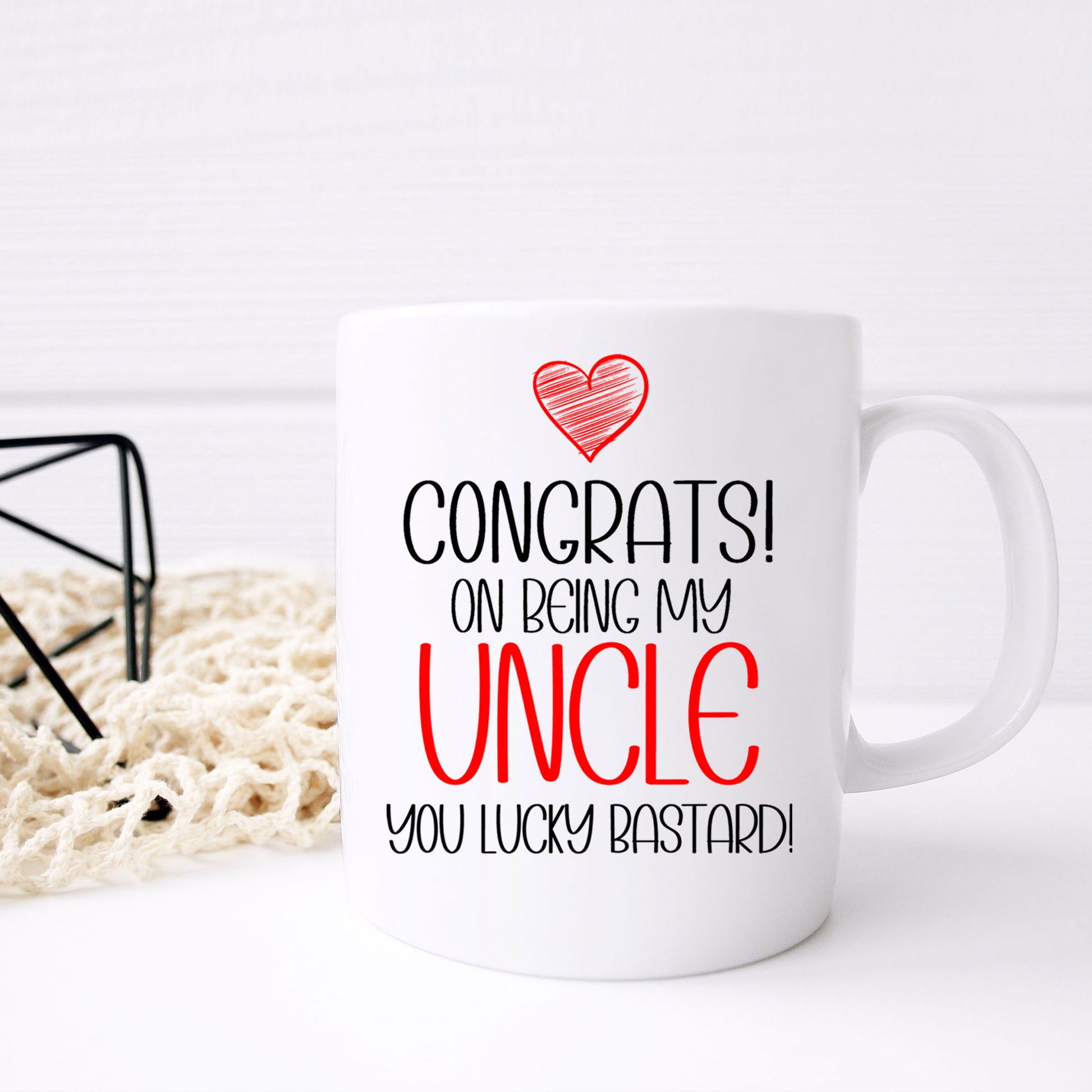Congrats On Being My Uncle Mug and/or Coaster Gift  - Always Looking Good -   