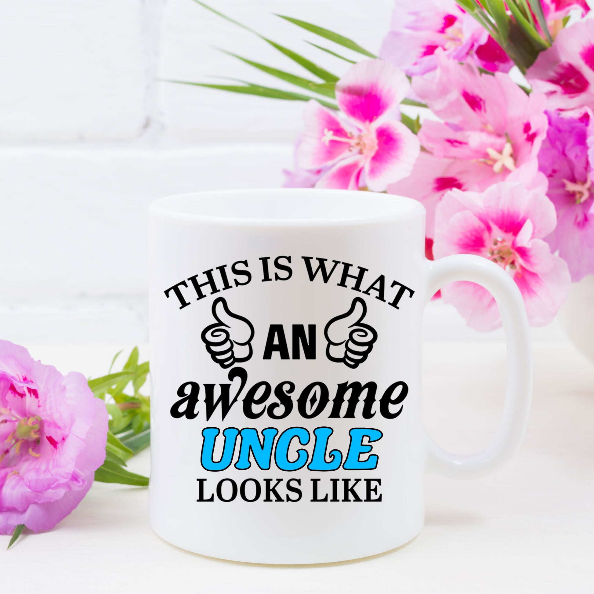 This Is What An Awesome Uncle Looks Like Mug  - Always Looking Good -   