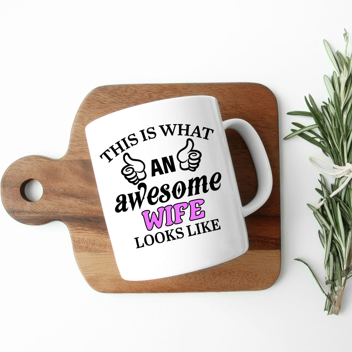 This Is What An Awesome [Your Text] Looks Like Personalised Ceramic Mug