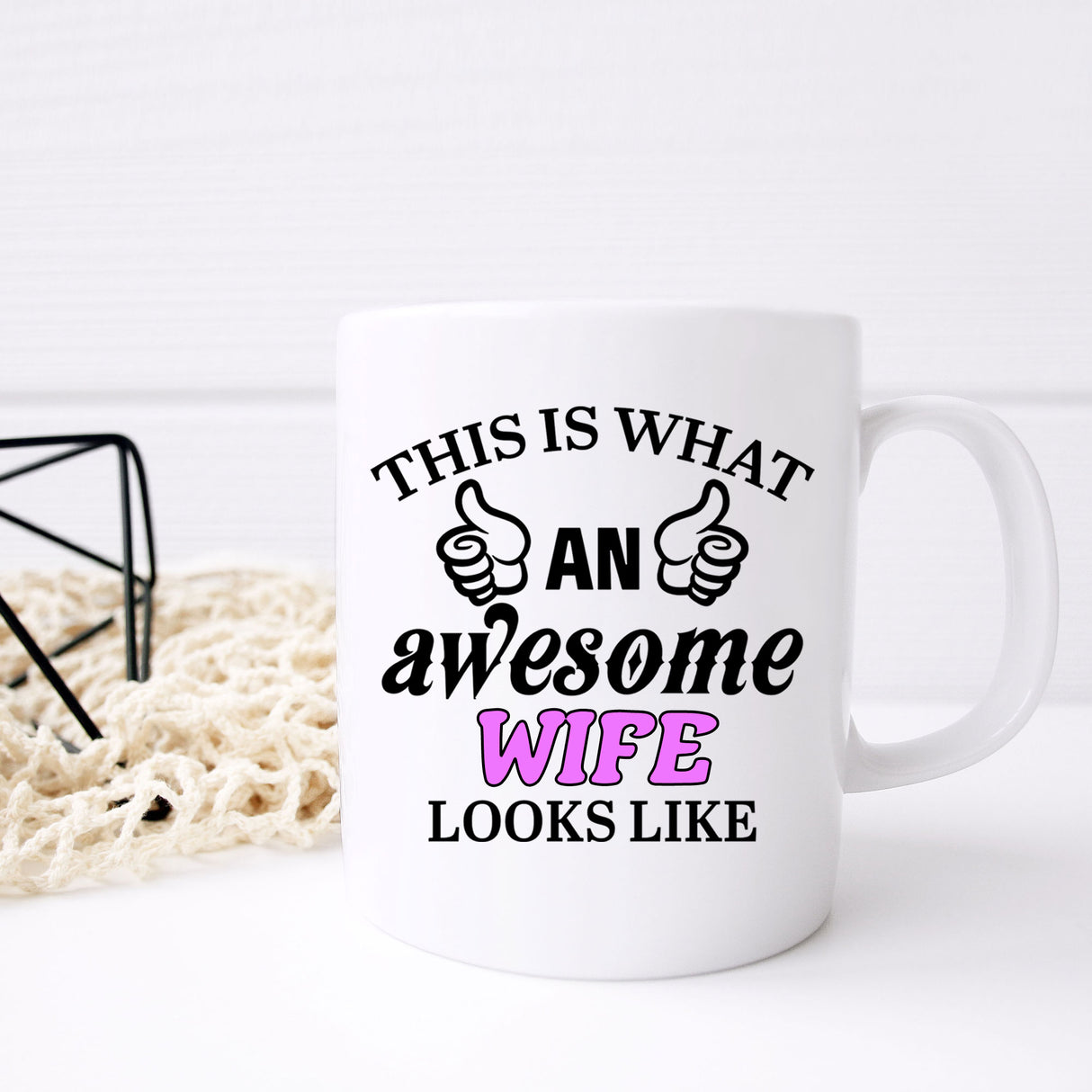 This Is What An Awesome [Your Text] Looks Like Personalised Ceramic Mug
