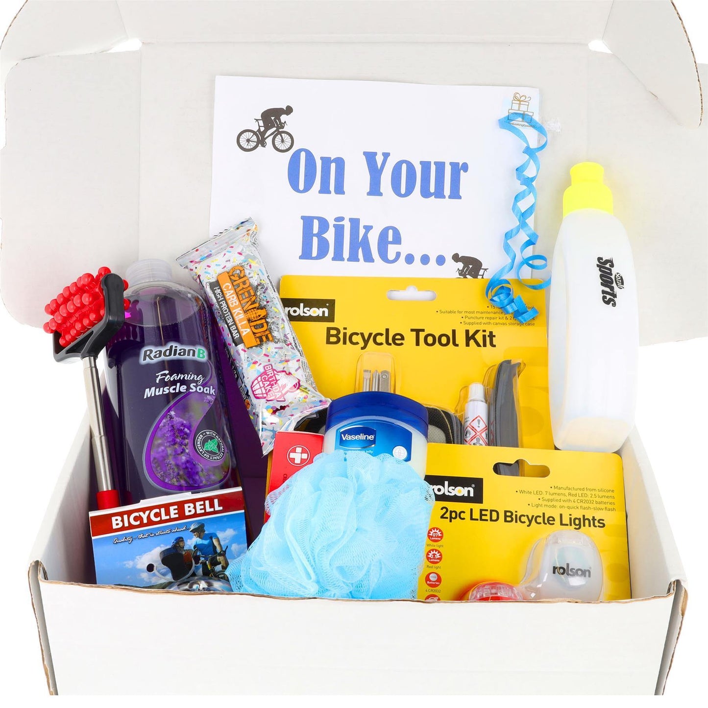 Cyclist Bath Relax Set | Sports Gifts | Post Cycle Kit  - Always Looking Good -   