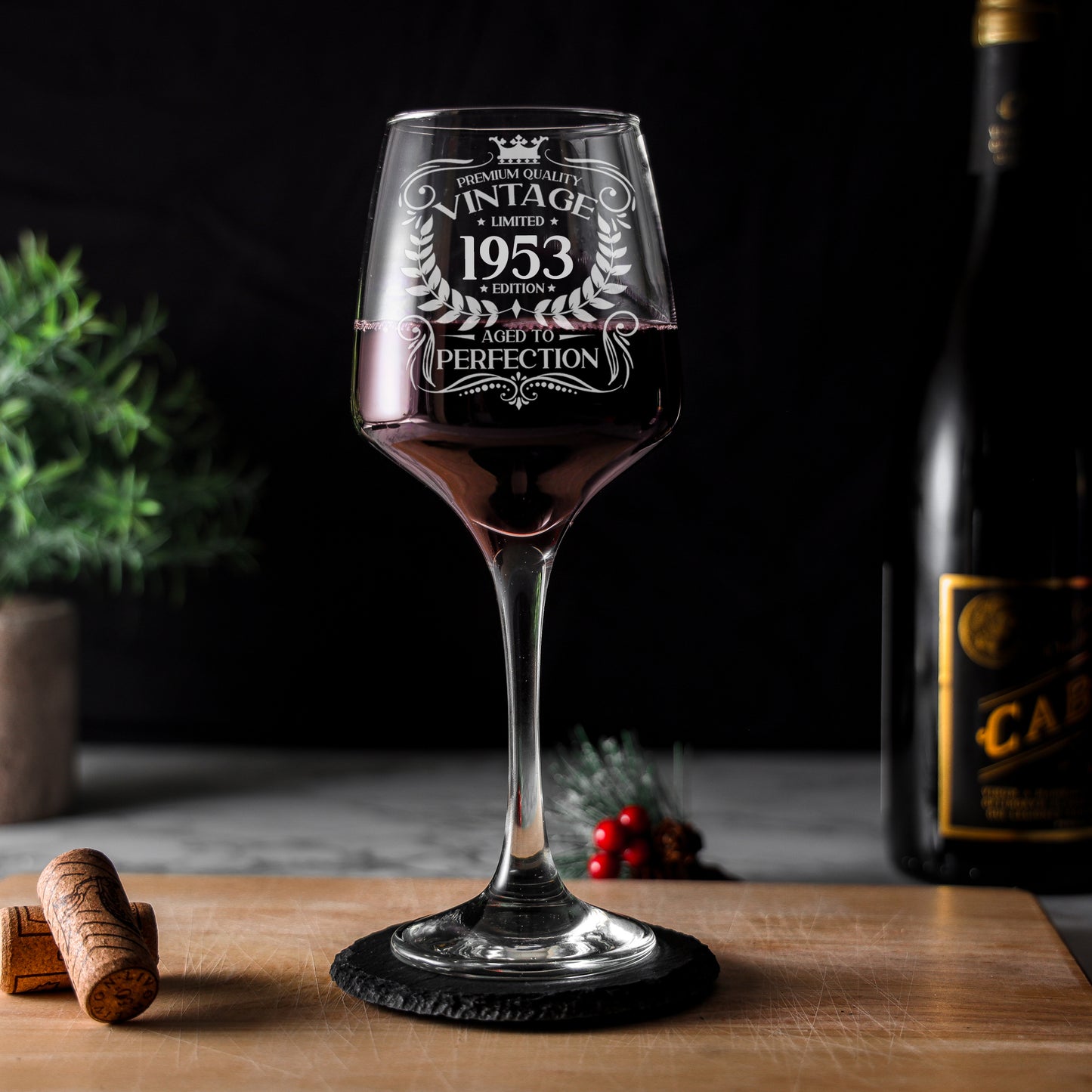 Vintage 1953 70th Birthday Engraved Wine Glass Gift  - Always Looking Good -   