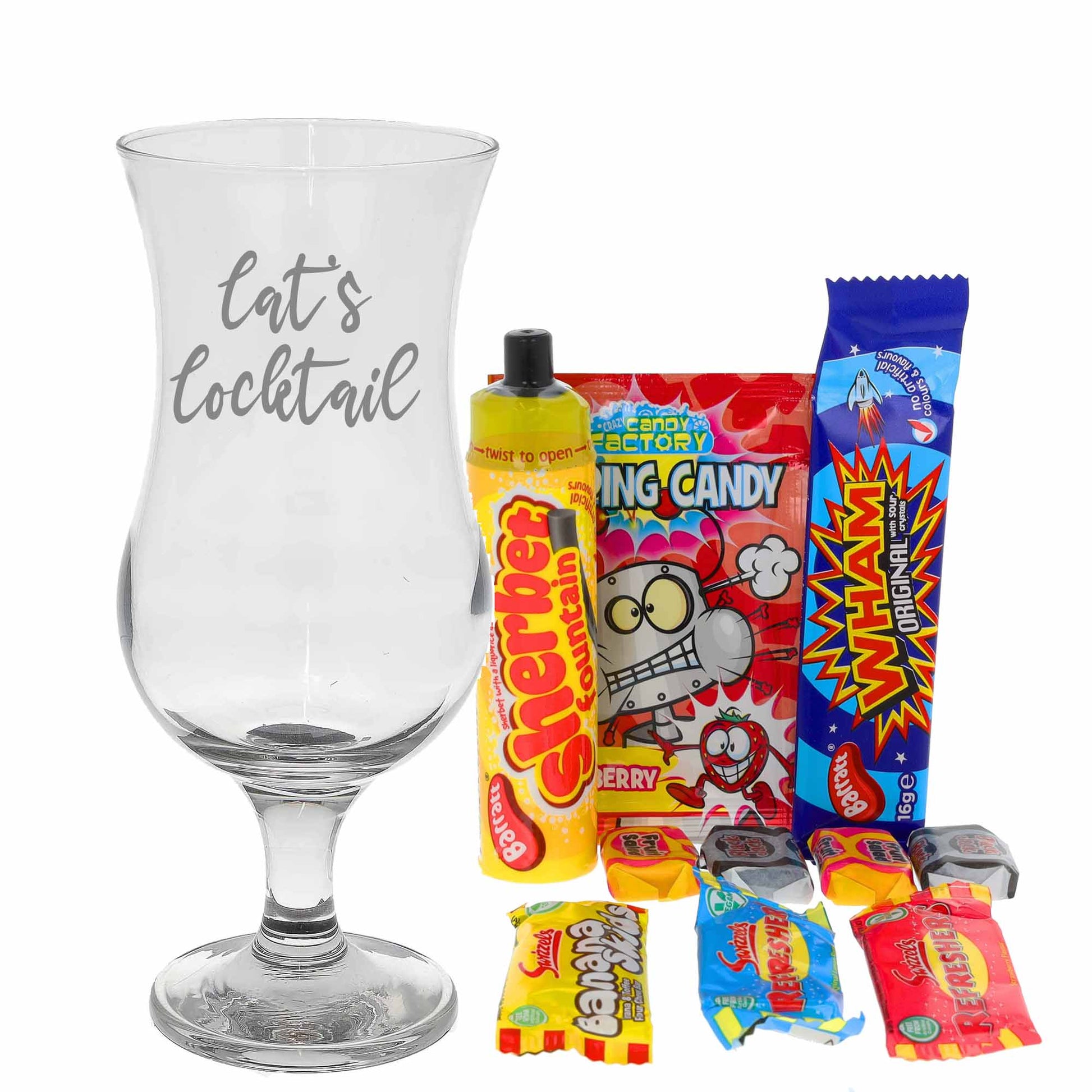 Engraved Personalised Pina Colada Cocktail Filled Occasion Glass  - Always Looking Good -   