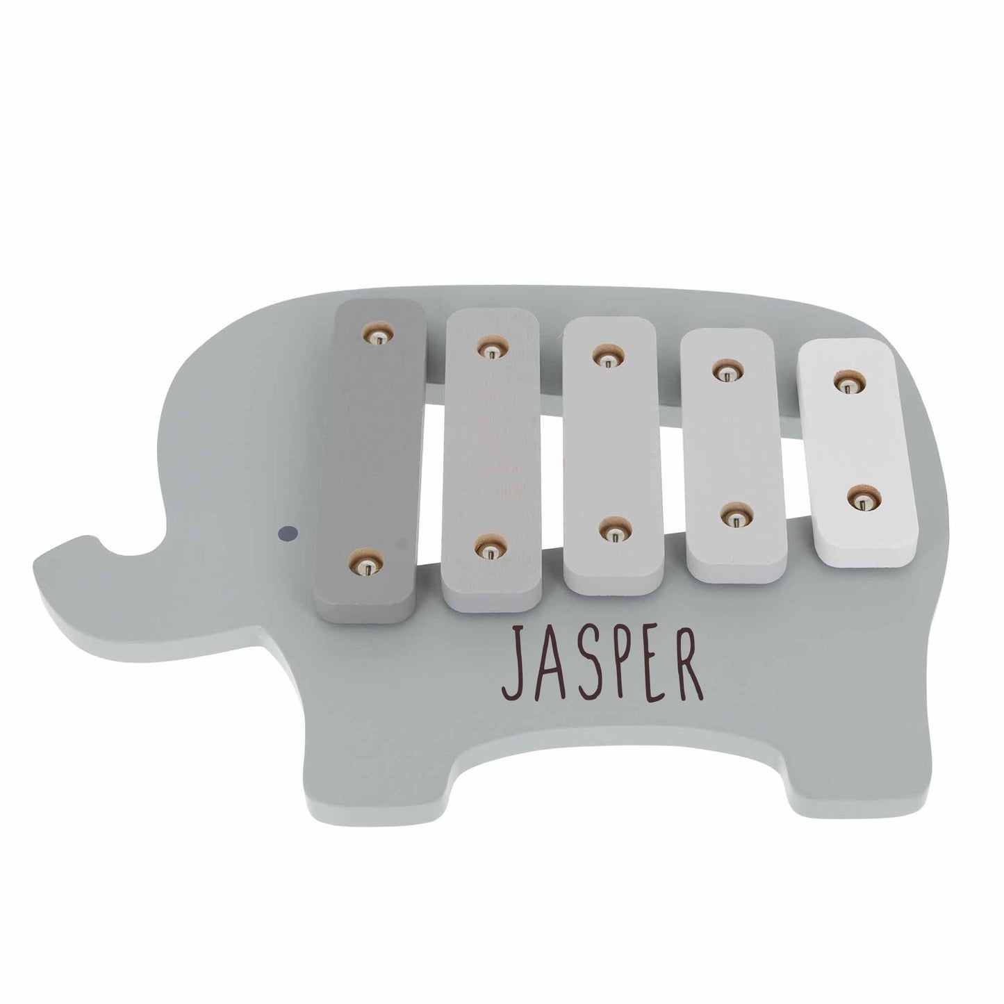 Personalised Engraved Wooden Elephant Xylophone Baby & Toddler Toy  - Always Looking Good -   