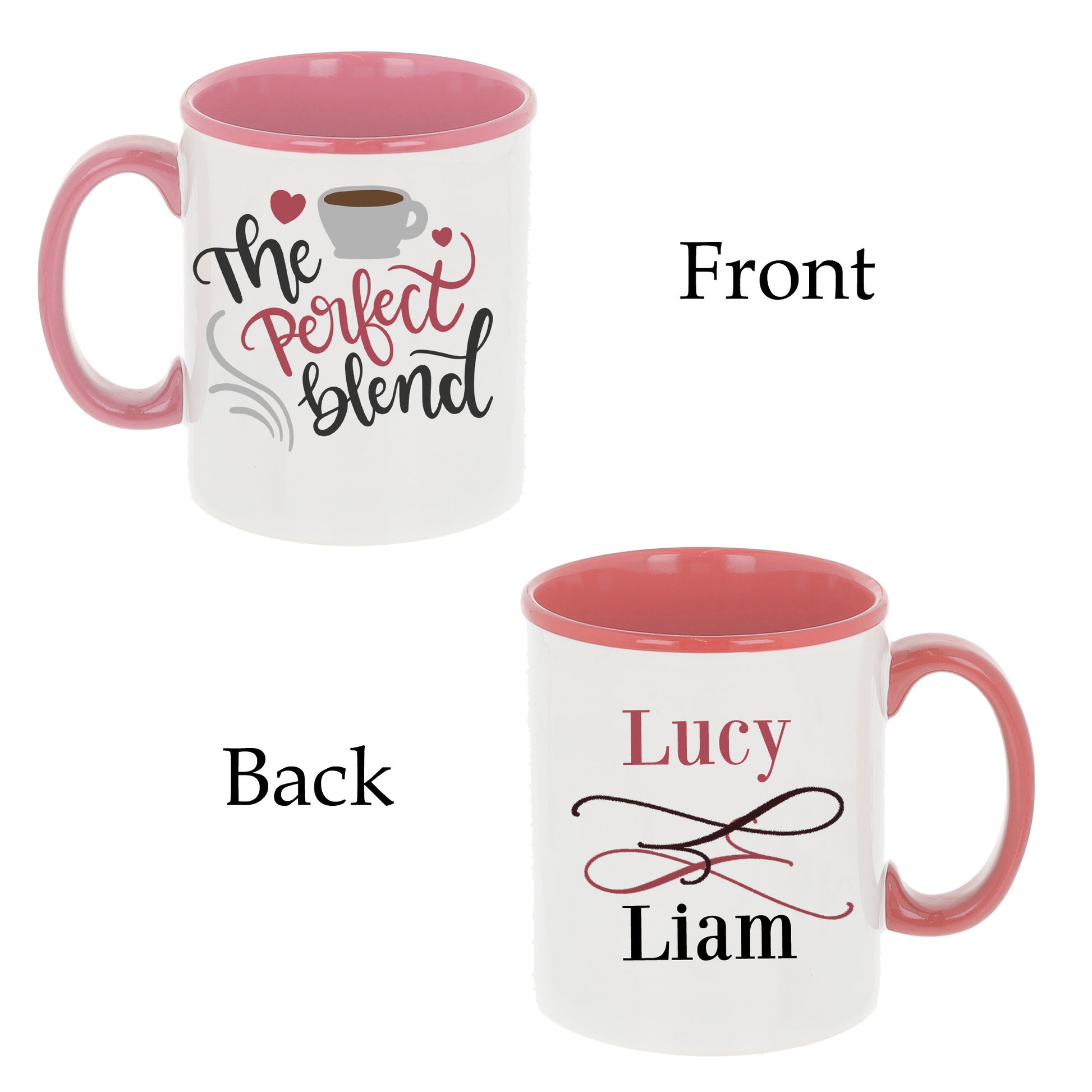 Personalised Perfect Blend Couples Matching Mug Set Gift  - Always Looking Good -   
