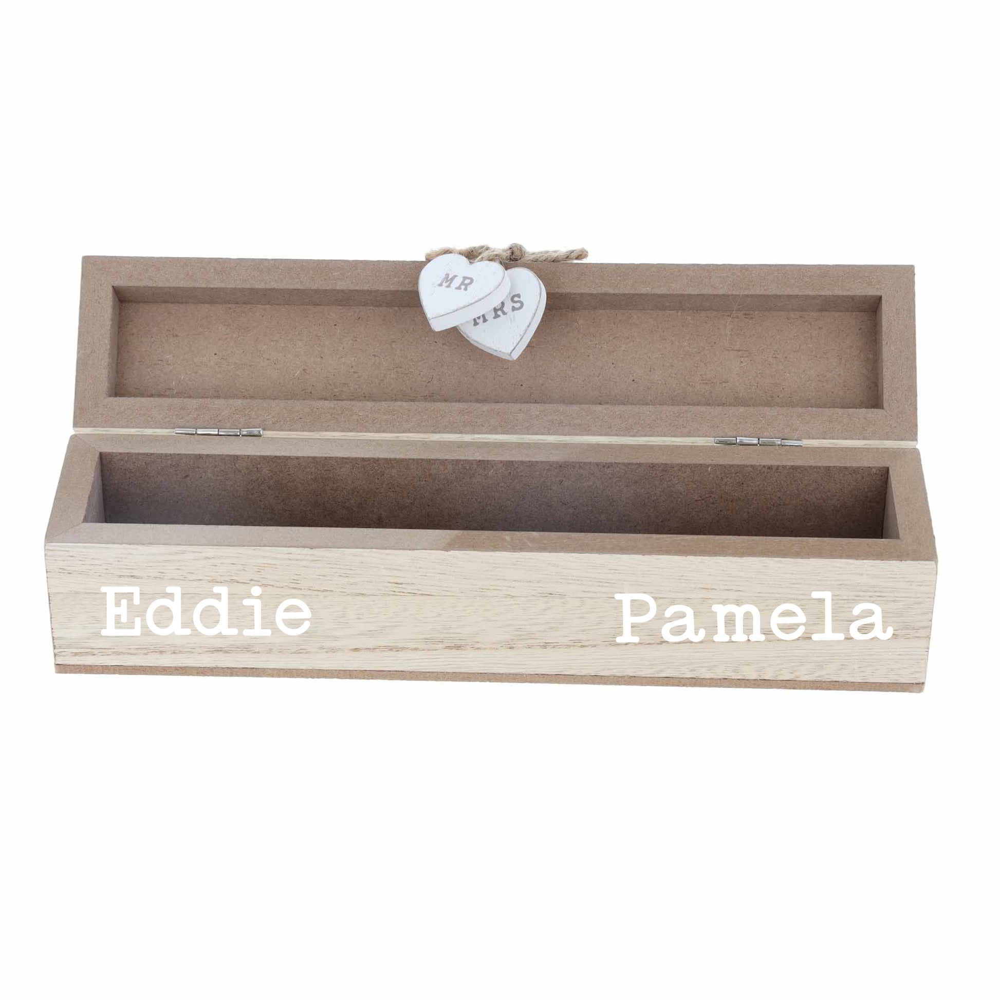 Personalised Wedding Certificate Keepsake Box  - Always Looking Good -   