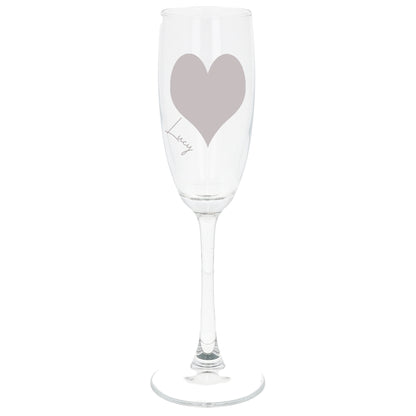 Set of 2 Personalised Engraved Engagement Wedding Couples Champagne Flutes  - Always Looking Good -   