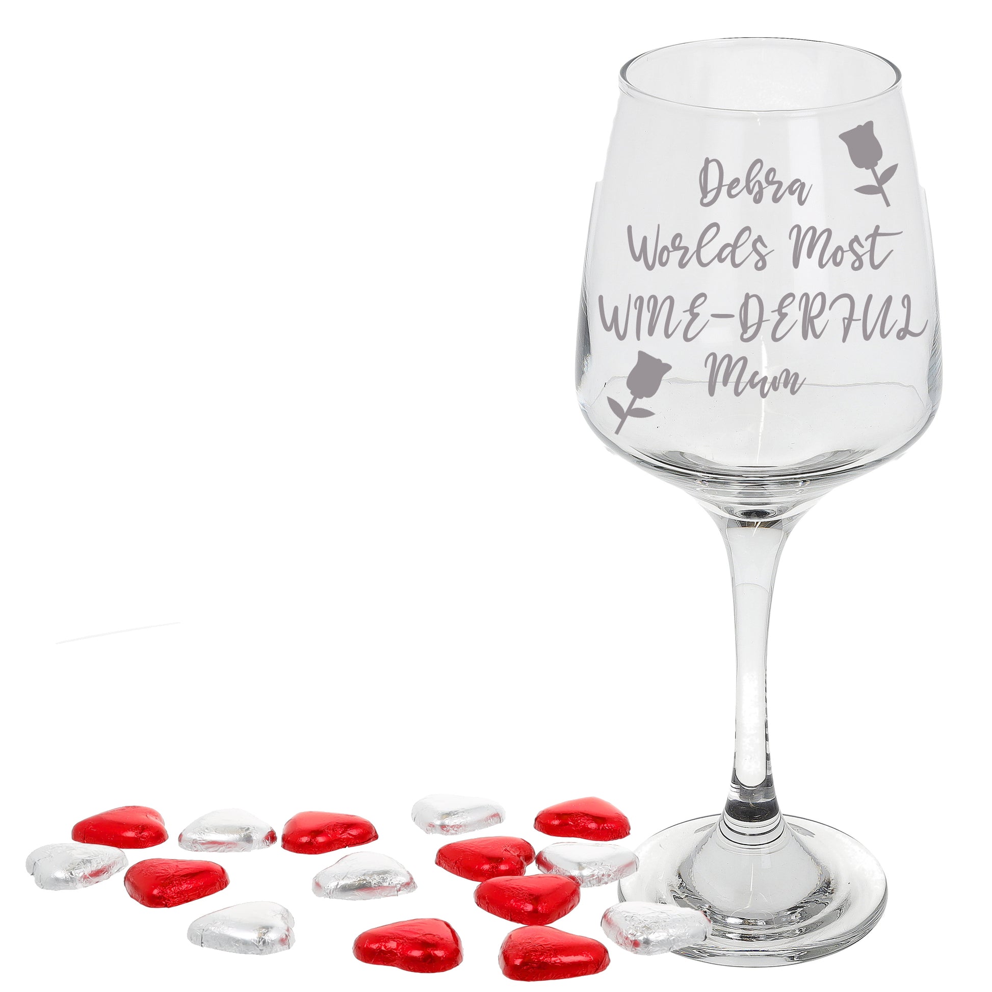 Engraved Personalised Wine-derful Wine Glass  - Always Looking Good -   