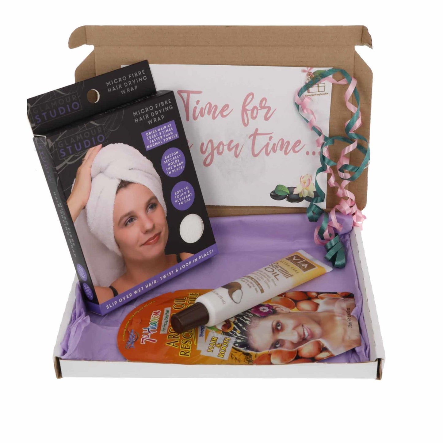 Hair Care Pamper Hamper Letterbox Gift Box  - Always Looking Good -   