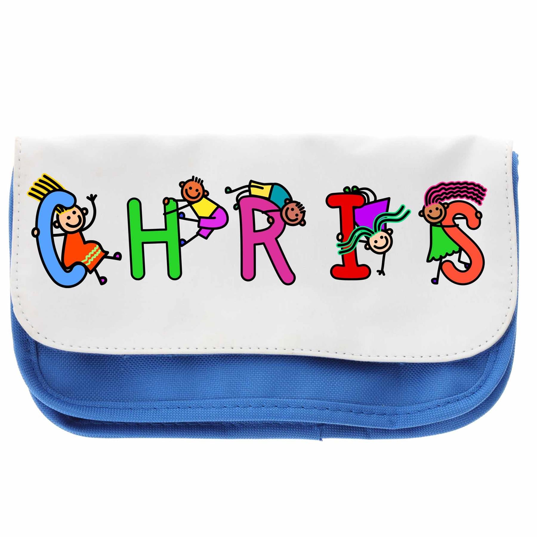 Personalised Kids Pencil Case Gift  - Always Looking Good - Blue  